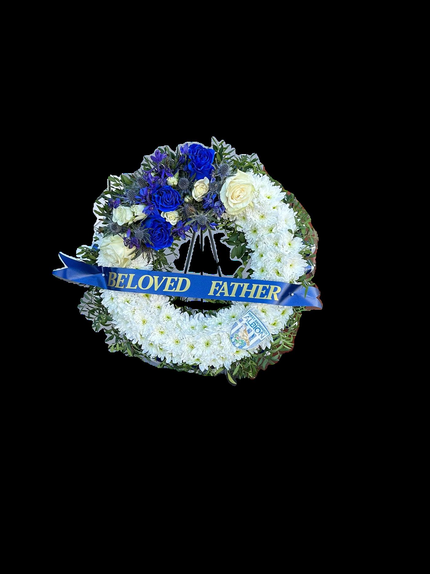Beloved Father funeral wreath