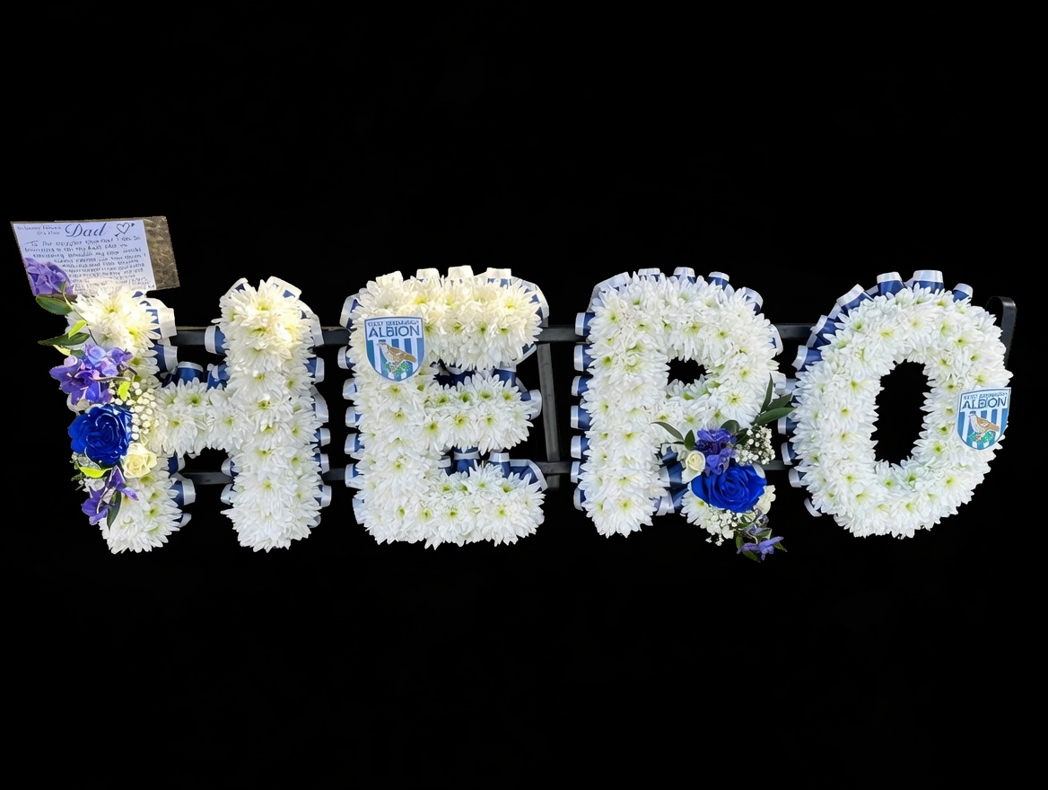 Hero funeral letter tribute