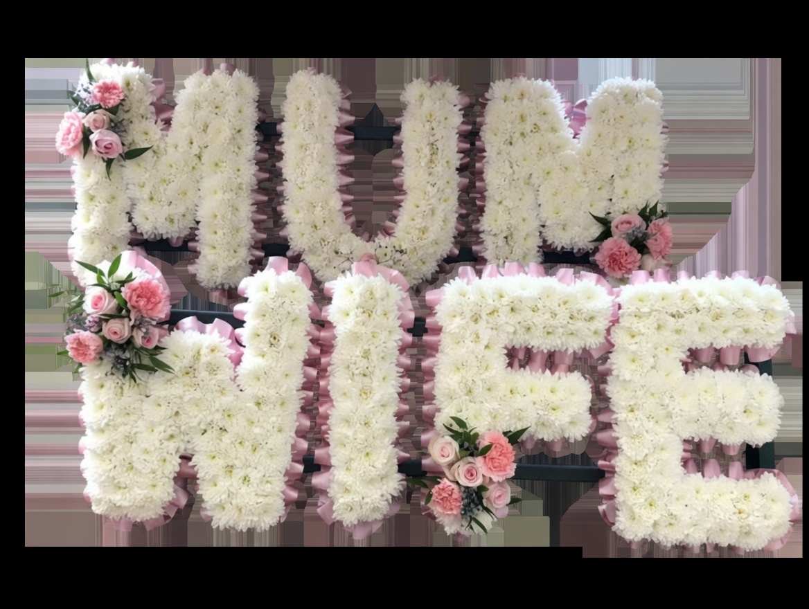 Mum and Wife funeral letter tribute